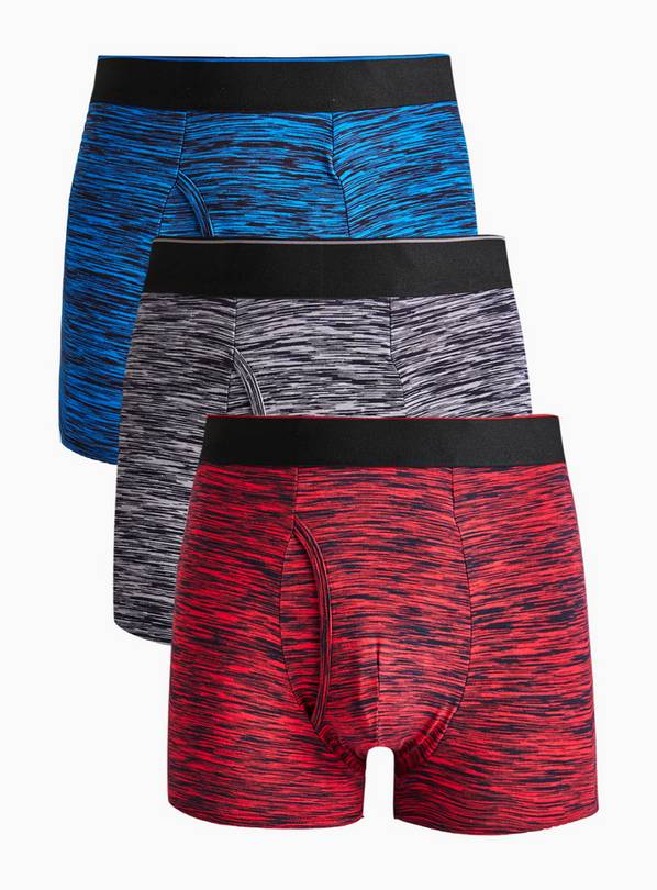 Spacedye Printed Trunks 3 Pack XXL
